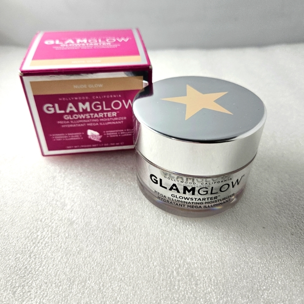 Glamglow Glowstarter Mega Illuminating Moisturizer Nude Glow 1.7 Oz RARE